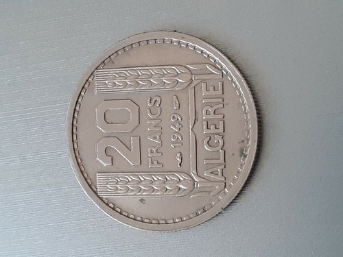 Pièce algerie francs 1949 - algerie,