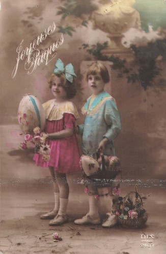 Happy easter little girl - easter,