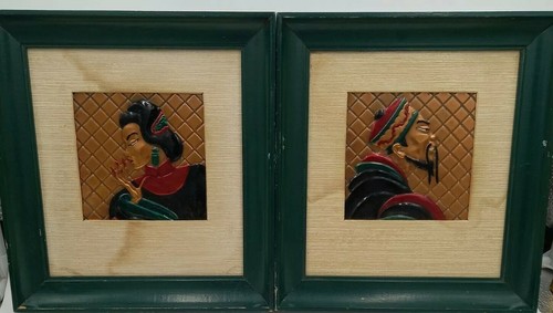 Set handpainted asian - 2,