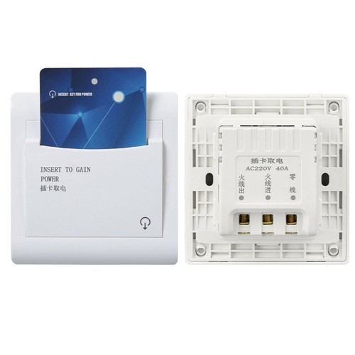 Pour carte hôtel - pour, power