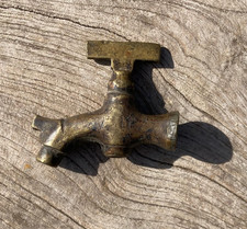 Ancien petit robinet bronze - robinet,