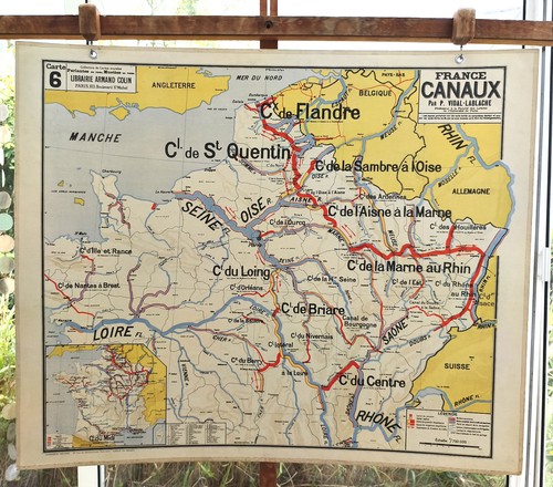 Ancienne carte scolaire - ancienne,