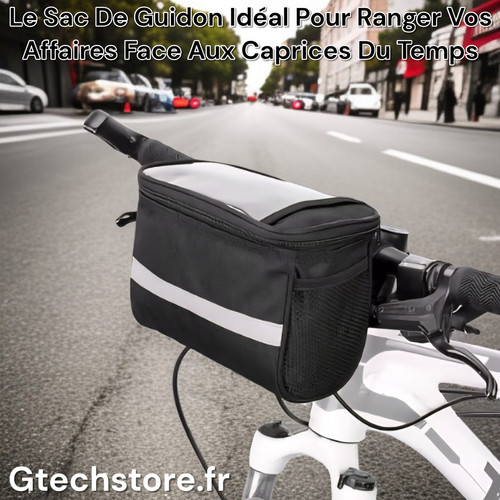 Sac guidon avant - avant, vélo