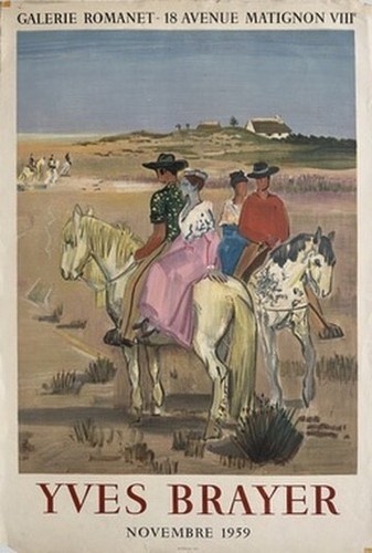 Yves brayer poster - yves, affiche