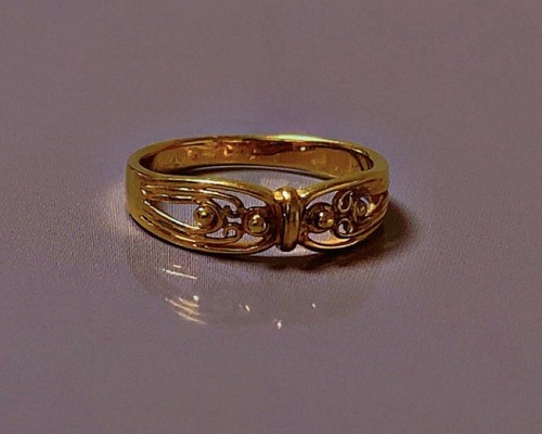 Bijouterie fine bague plaqué