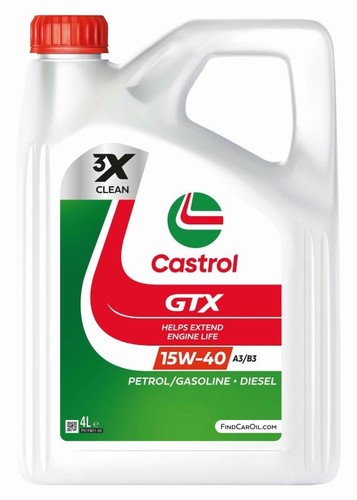 Castrol 15w40 gtx b4 - gtx, a3/b4