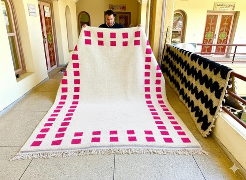Tapis laine berbère - tapis,