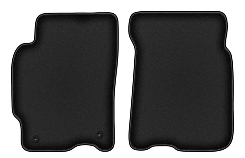 Tapis avant velours noirs