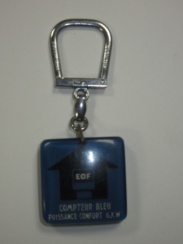 Porte clé bourbon edf - clé,