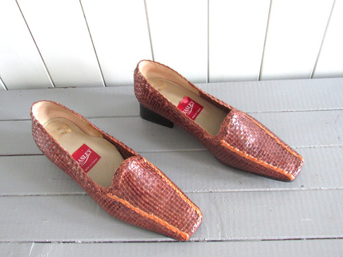 Mocassins talons cuir - mocassins,