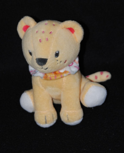 Peluche doudou léopard