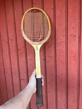 Ancienne raquette tennis bois - raquette,