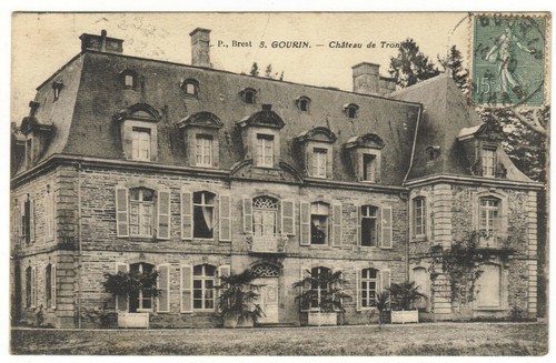 Gourin chateau tronjoly - gourin,