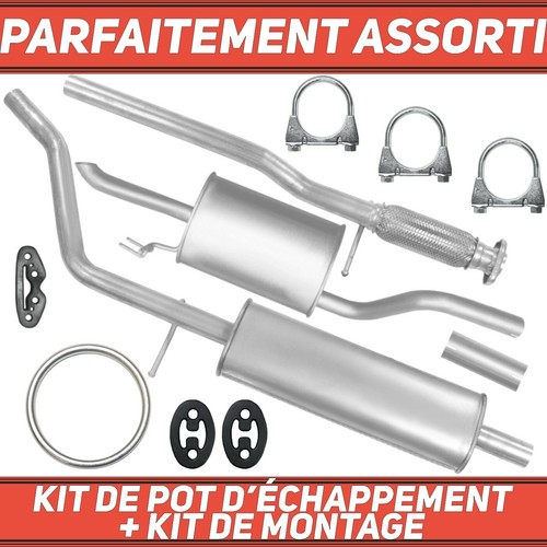 Kit pot échappement - kit, d’échappement