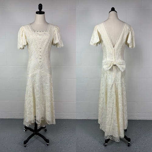 Vintage 80s ivory - 80s, wedding