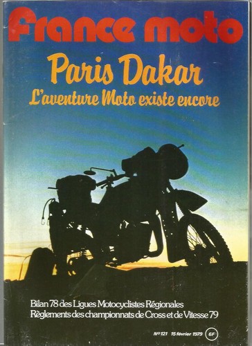 France moto 121 - moto, paris-dakar