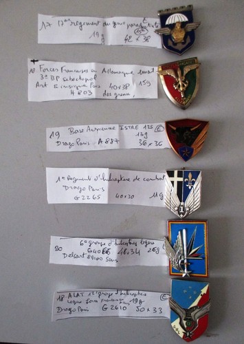 Insignes militaires armee de - militaires-,