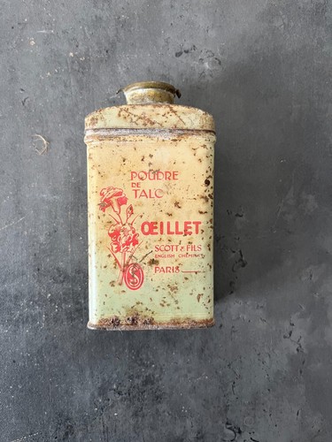 Ancienne boite oeillet - boite,