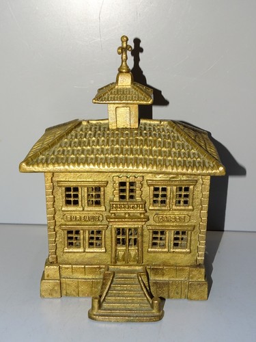 Belle grande tirelire bronze - tirelire,