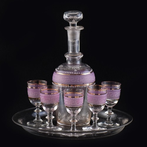 Ancien service liqueur en - service, à
