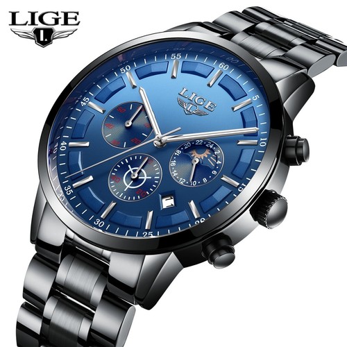 Lige montre homme - montre, acier