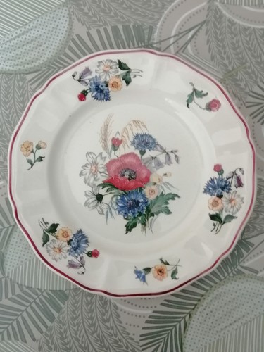 Assiette ancienne - assiette,