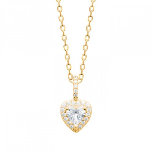 Collier pendentif forme coeur - pendentif,