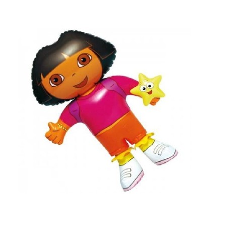 Dora gonflable hauteur 52cm - hauteur,