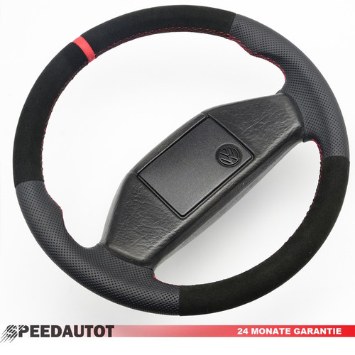 Volant cuir alcantara pour - en,