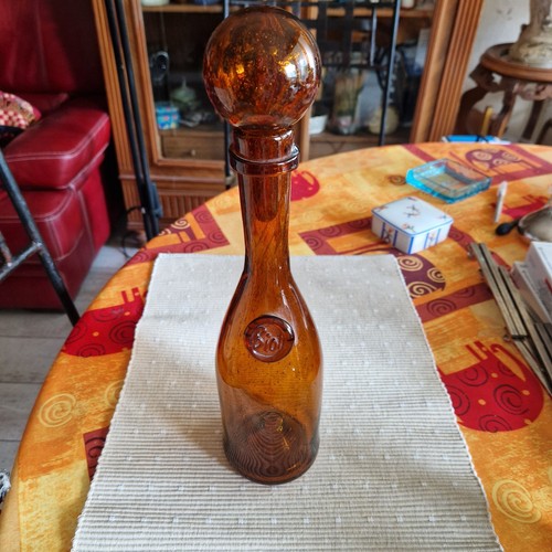 Verrerie biot bouteille - :,