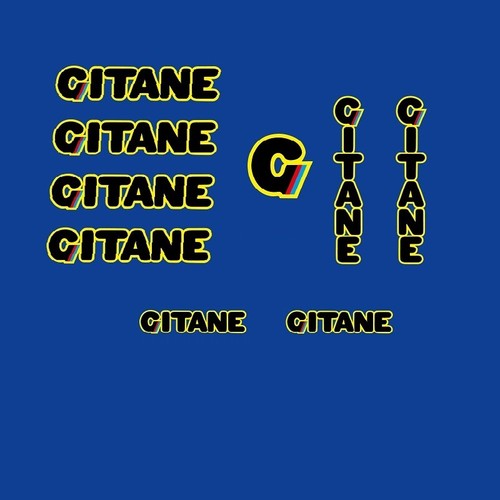 Gitane 1980s bicycle decals - bicycle,