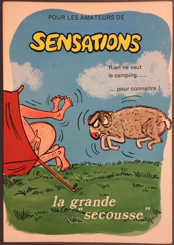 Carte postale humoristique - postale,
