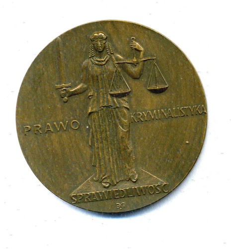 Médaille bronze pologne - médaille, de
