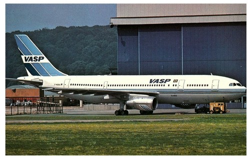 Carte postale avion - postale, airbus