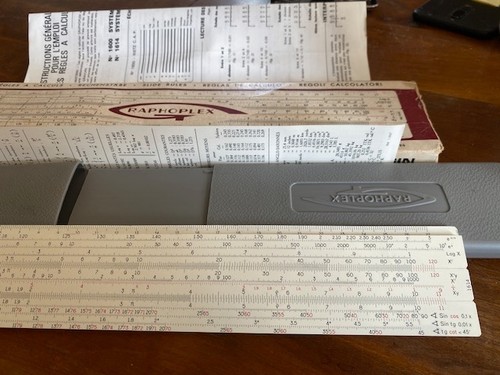 Règle calcul raphoplex - règle,