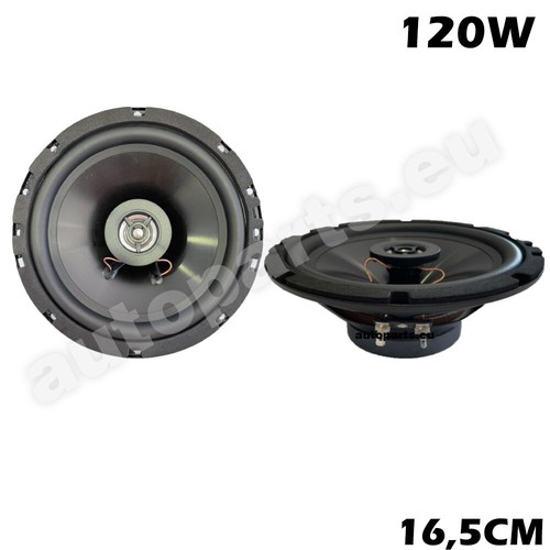 Enceintes avant 5cm 120w - avant, 16,5cm