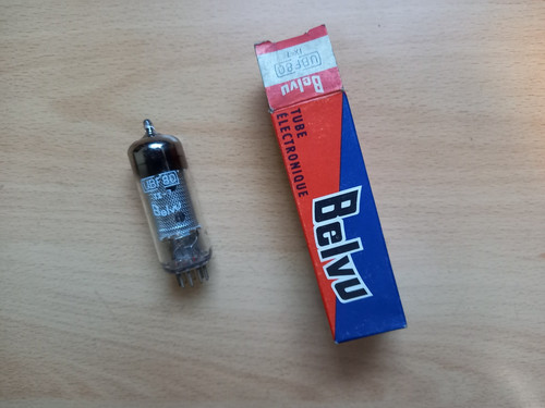 Belvu ubf80 tube - (dd, pentode)