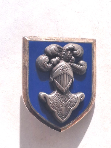 017782 insigne école - insigne, blindé