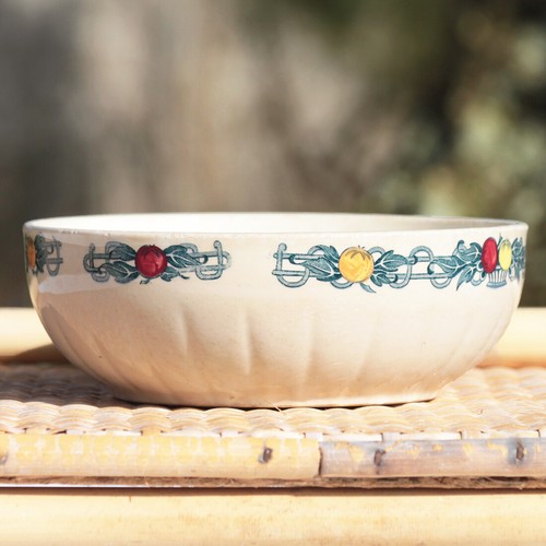 Ancien grand bol soupe en - ancien,