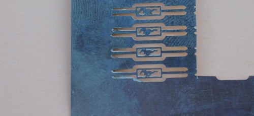 Plaque metal vehicule - ae,