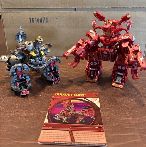 Bakugan maxus helios set - bakugan, and