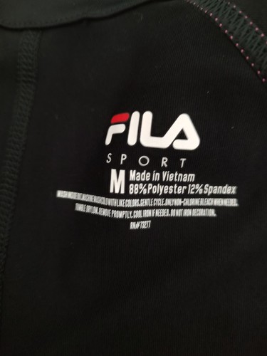 Veste sport fila - sport, noire
