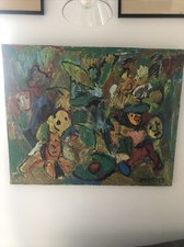 Adrien SEGUIN Huile sur toile 100x80