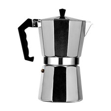 Cafetière moka italienne en aluminium, pot octogonal, tasse à café, théière