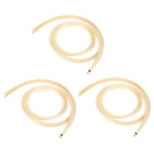 Archet De Violon à 3 écheveaux De 78cm, Queue De Cheval Blanche Pour Violon,