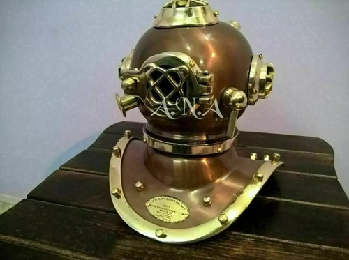 Ancien casque plongée - casque, de