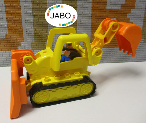 Lego duplo bulldozer - (rb4),