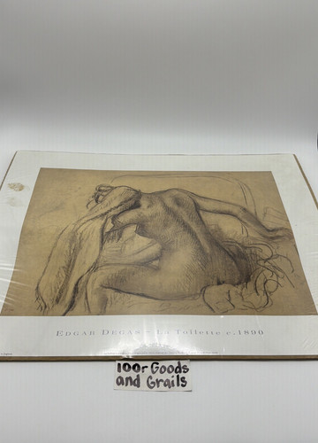Vintage edgar degas - degas, la