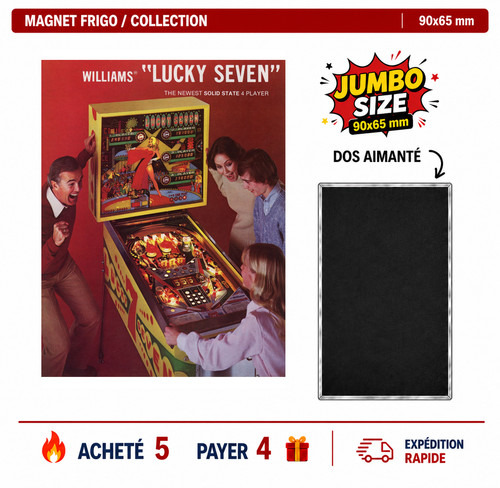 Magnet frigo lucky seven - seven, --