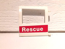 PLAYMOBIL PIÈCE 4222/ HÉLICOPTÈRE SECOURS RECUE PORTE LATÉRALE